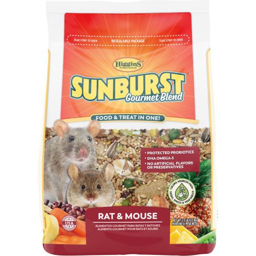 Higgins Sunburst Gourmet Blend Rat & Mouse 2.5Lb