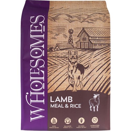 Wholesomes Lamb & Rice Adult Dog 40lb