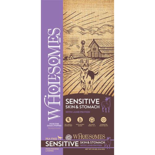 Wholesomes Sensitive Lamb & Rice 30lb
