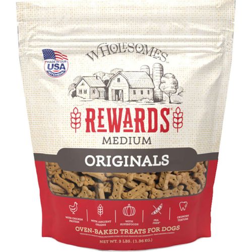 Wholesomes Biscuits Original Medium 3Lb