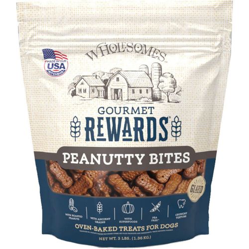 Wholesomes Biscuits Peanut Butter 3Lb