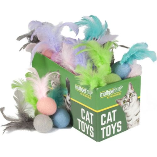 Cat Toy Felted Feather Cat Toy Bulk