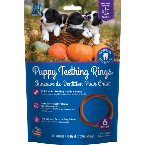 Nbone Puppy Pmpkn Ring 6pk