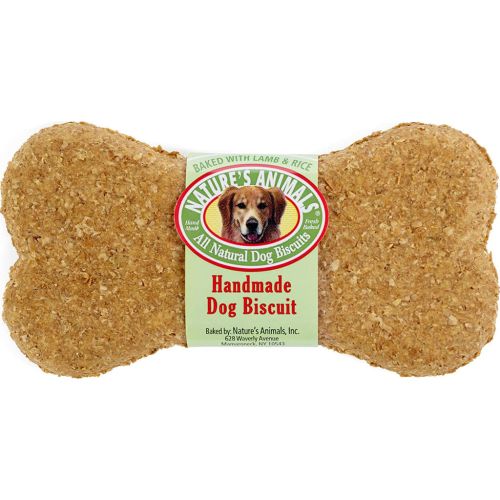 Natures Animals Big Bite Dog Biscuit 4" Lamb Rice