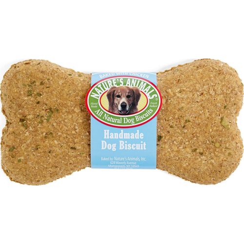 Natures Animals Big Bite Dog Biscuit 4" Chicken