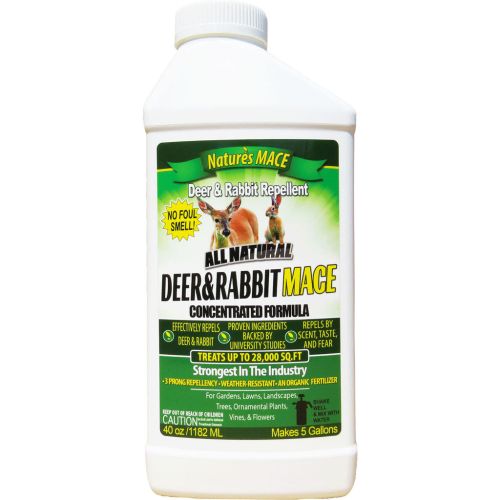 Natures Mace Deer & Rabbit Repellent 40Oz Concentrate