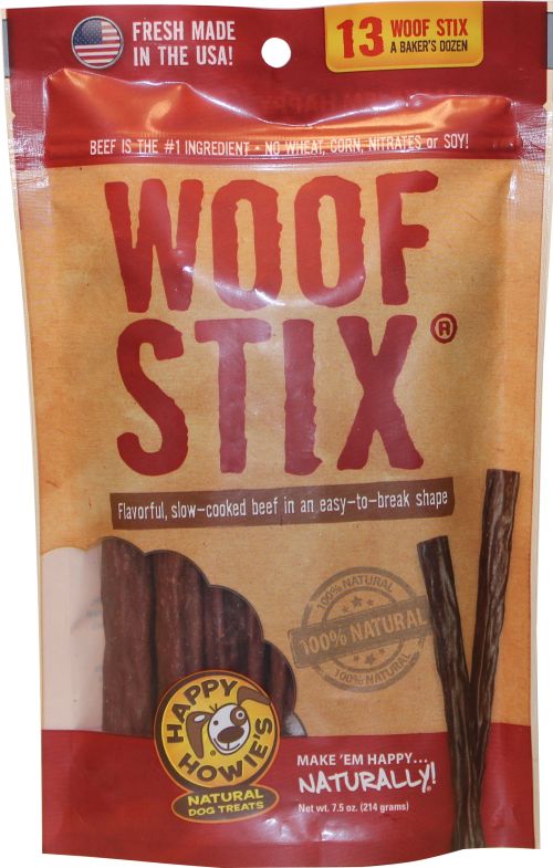 Happy Howies 6" Woof Stix 13pk