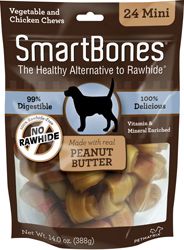 Smartbones Peanut Butter Mini 24Pk