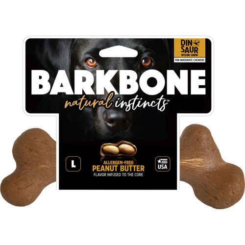 Barkbone Dinosaur Xxl Wood Peanut Butter