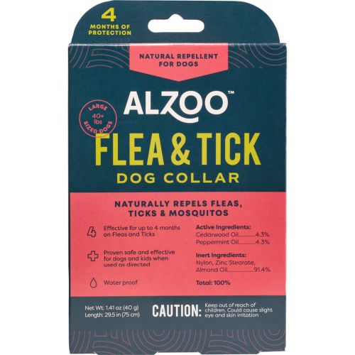 Alzoo Lg Dog Flea/tick Collar