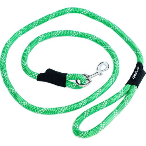 Zippy Paws Climbers Rope Leash 6' Green