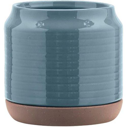 Pot 6" Ceramic Oakland Blue