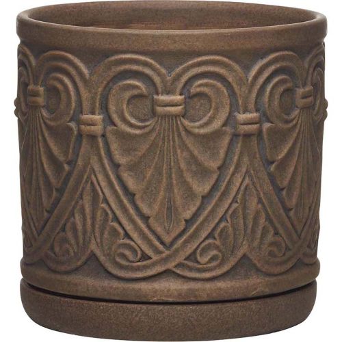 Roman 8" Ceramic Pot