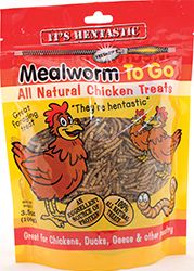 3.5oz Hentastic To Go Mealworms