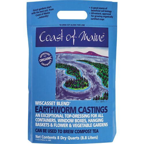 Coast of Maine Earthworm Castings 8qt