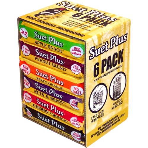 Suet Plus 6 Pack Variety