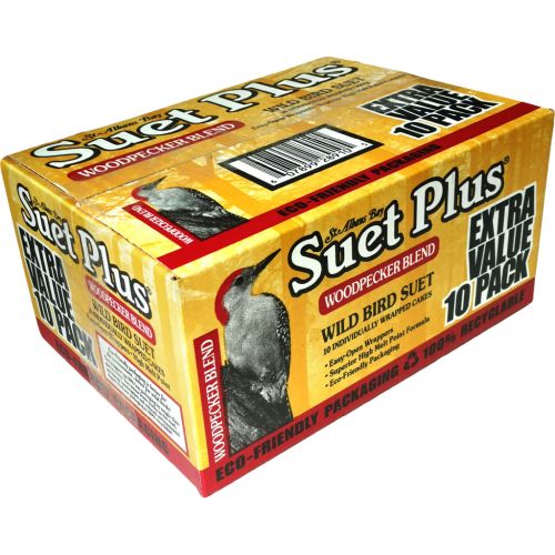 Suet Plus Woodpecker 10pk