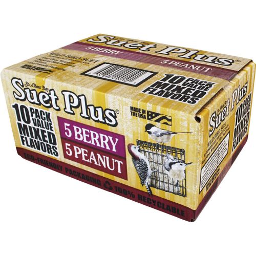 Suet Plus 10Pk Berry & Peanut