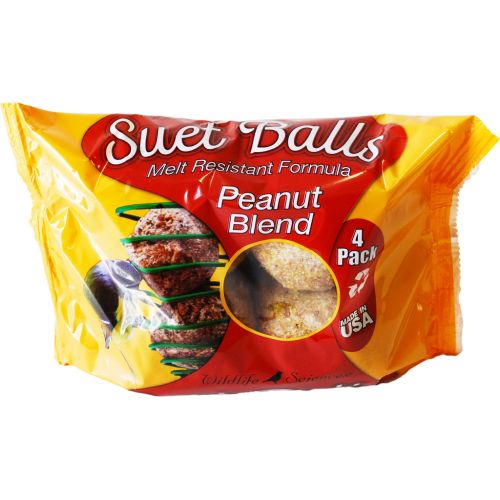 Suet Plus Balls Peanut 4pk