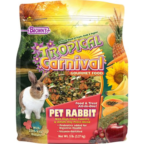 Browns Tropical Carnival Rabbit 5Lb