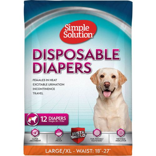 Dog Diaper Disposable Large