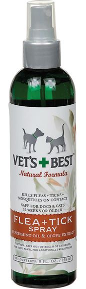 Vets Best Flea Spray 8Oz