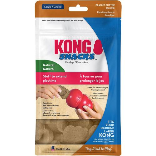 Kong Snacks Peanut Butter Large 11Oz