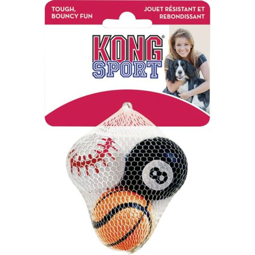 Kong Sport Balls Small 3Pk