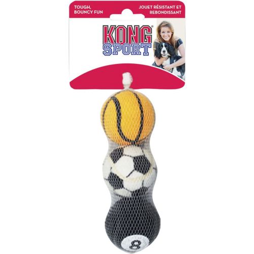 Kong Sport Balls Medium 3Pk