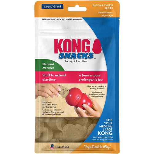 Kong Snacks Bacon & Cheese Large 11Oz