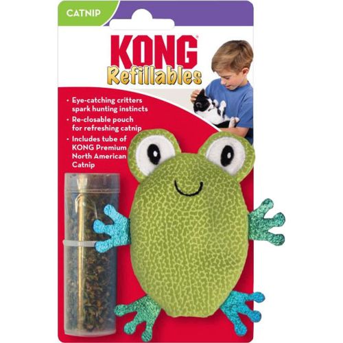 Kong Refillables Toad Cat Toy