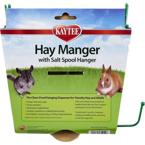 Kaytee Hay Manger With Salt Hanger