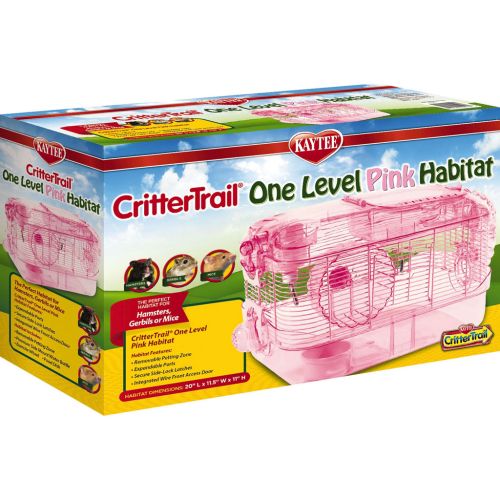 Crittertrail Pink One Level Habitat