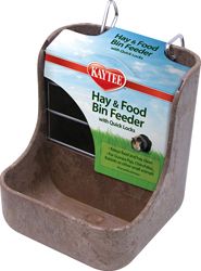 Kaytee Hay & Food Bin Feeder