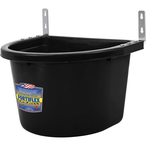 Bucket Wall Mount 20Qt Black