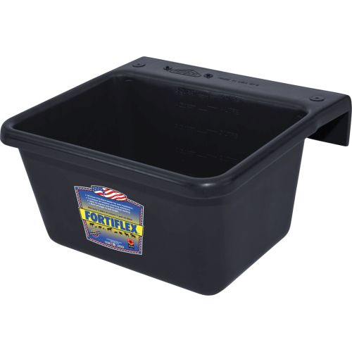 Hook Over Bucket 6Qt Black