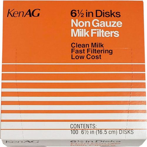 Milk Filter Disk  6 1/2" Rnd