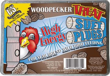 C&S Suet Plug High Energy Woodpecker