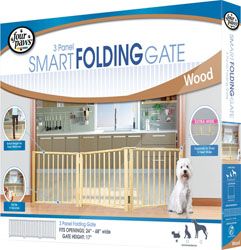 Four Paws Pet Gate Free Stand 3 Panel