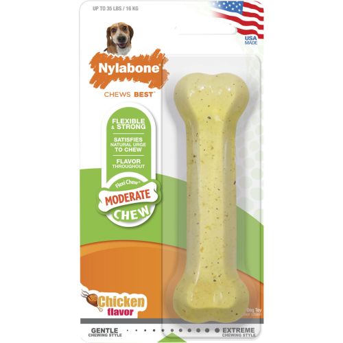 Nylabone Flex Chicken Wolf Size