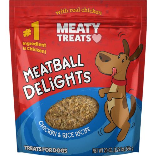 20Oz Meaty Treat Chicken Meatballs