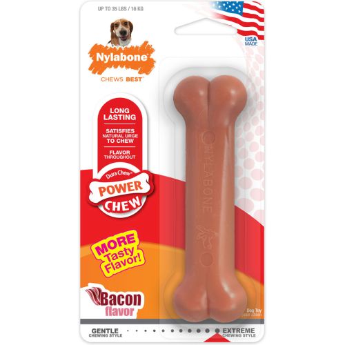 Nylabone Power Chew Bacon Wolf Size