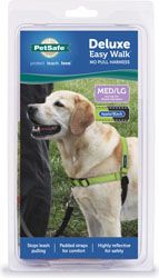 Petsafe Deluxe Easy Walk No-Pull Harness Medium Large Apple