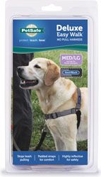 Petsafe Deluxe Easy Walk No-Pull Harness Medium Large Steel