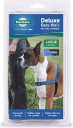 Petsafe Deluxe Easy Walk No-Pull Harness Large Ocean