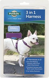 Petsafe Harness 3-In-1 Small Plum