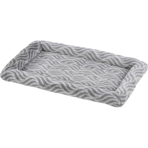Qt Dlx Wave Pet Bed Gray 30"