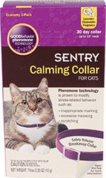 Sentry Calming Collar Cat 3Pk