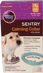 Sentry Calming Collar 30 Day Dog 3Pk