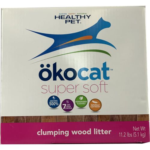 Okocat Super Soft Clumping Wood Litter 11.2Lb